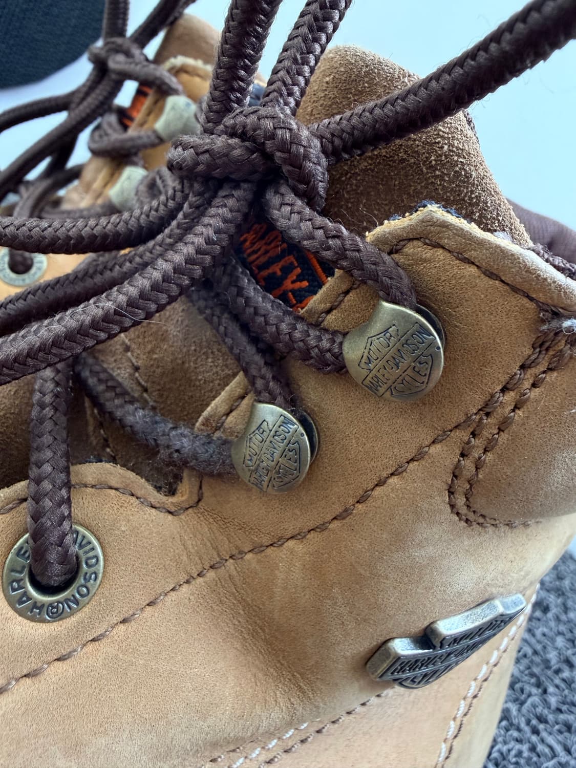 할리데이비슨 오리지널 가죽 모크투 워커 (D93136) 상품이미지5