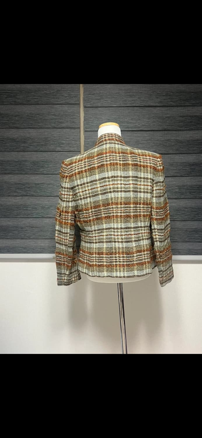 체크 트위드 자켓  상품이미지3