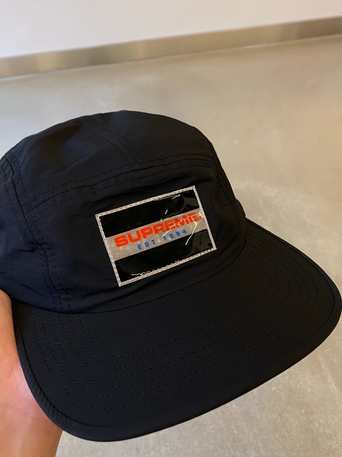 슈프림 토너먼트 캠프캡 블랙 상품이미지3