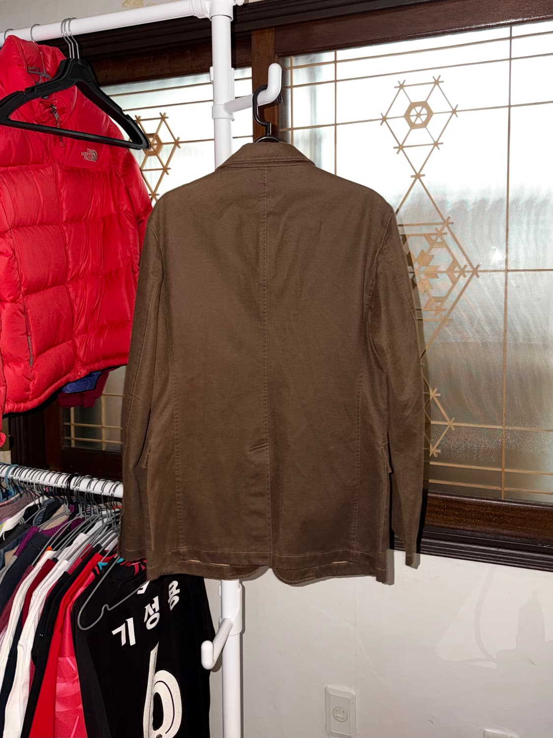 A.B.X 워크 블레이저 자켓 브라운 상품이미지2