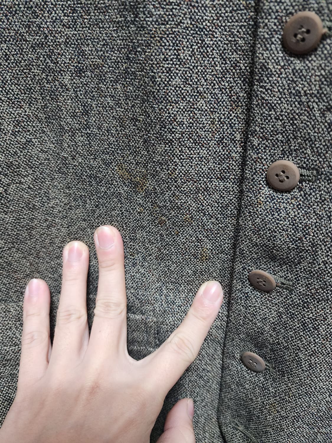 Modus Vivendi 모직 베스트 셋업 상품이미지4