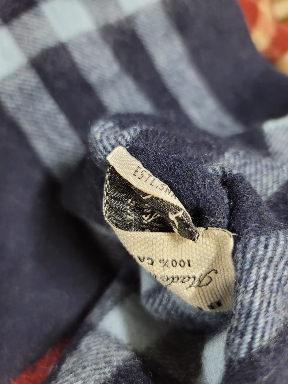 버버리 레인보우 캐시미어 머플러 상품이미지5