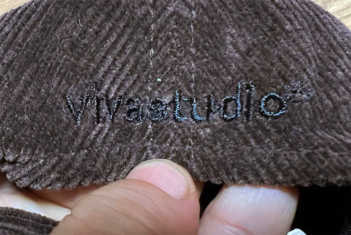 비바스튜디오 코듀로이 모자 볼캡 새상품 프리 상품이미지4