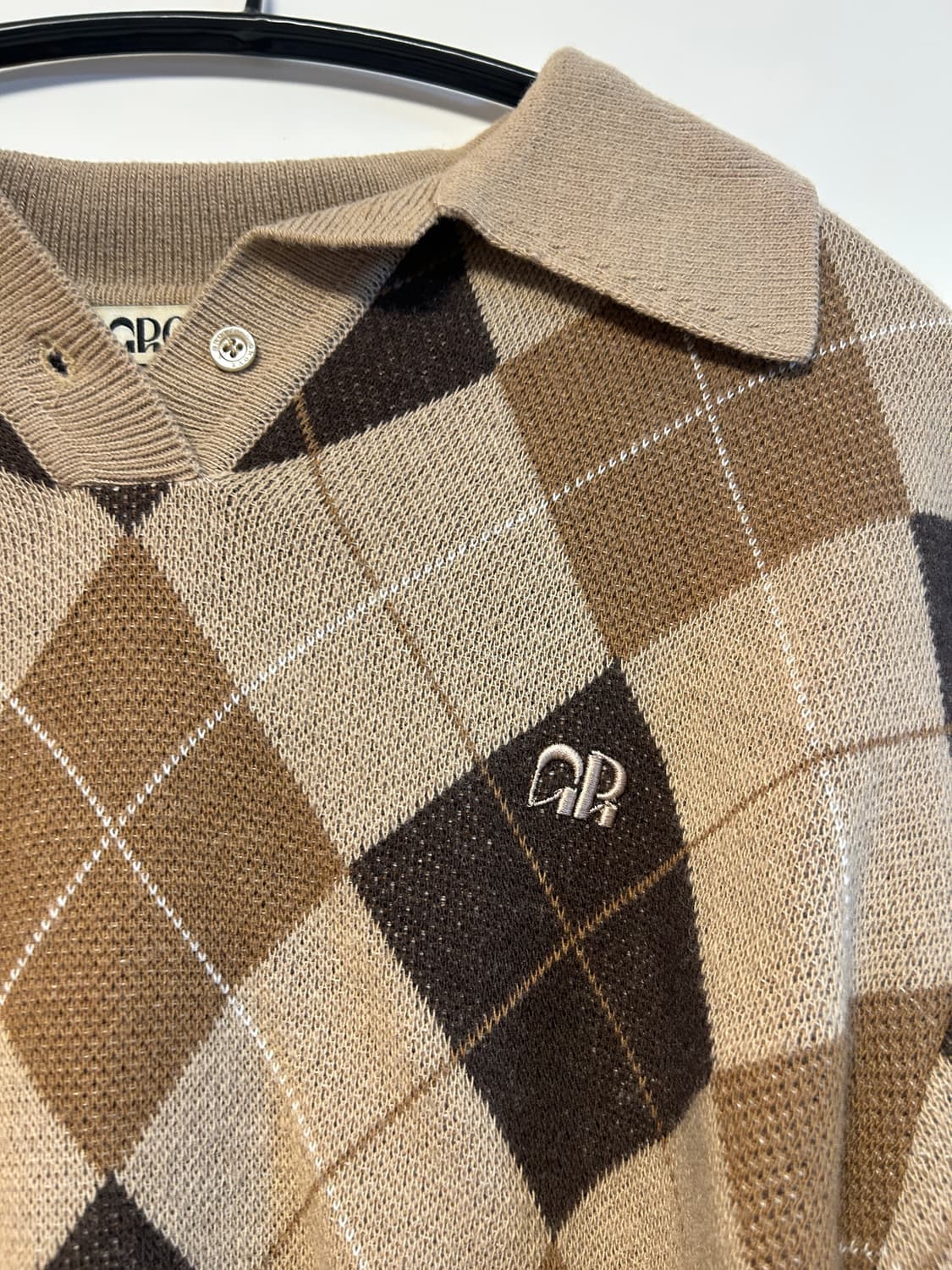 그로브 21F/W OWEN KNIT - brown 상품이미지5