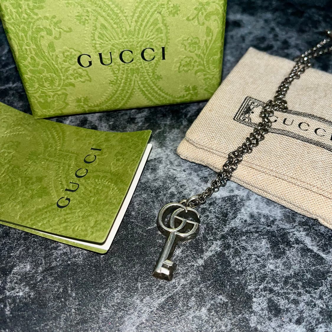 [Gucci]구찌 더블G 키 목걸이 상품이미지2