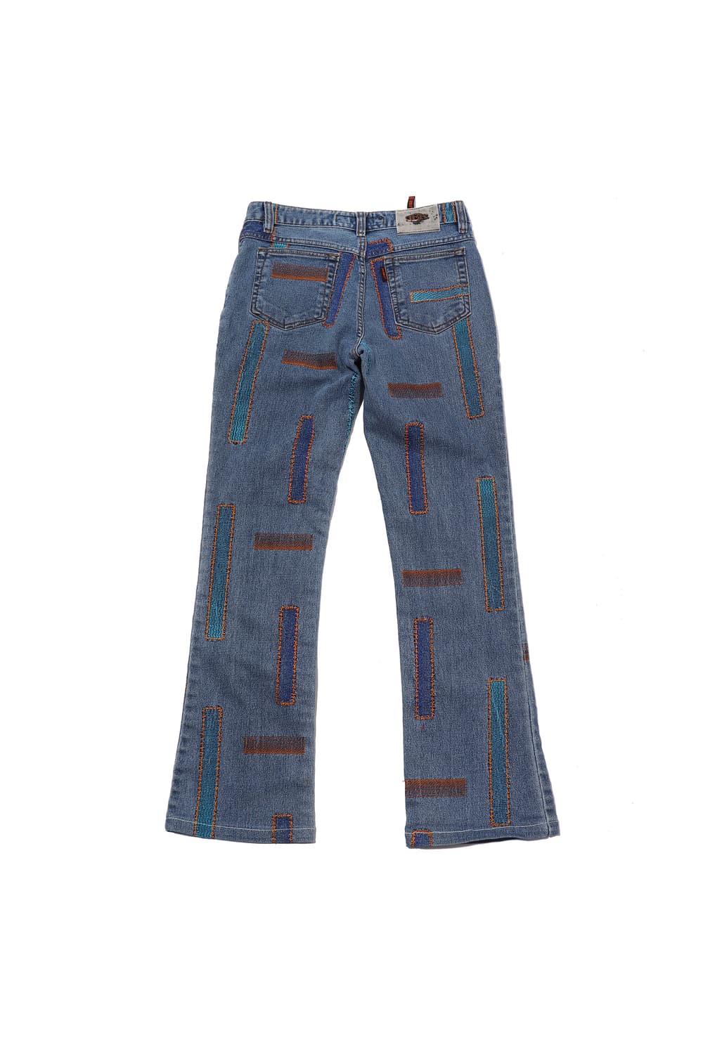 JBK 패치워크 데님 플레이어 부츠컷 women 27 상품이미지2