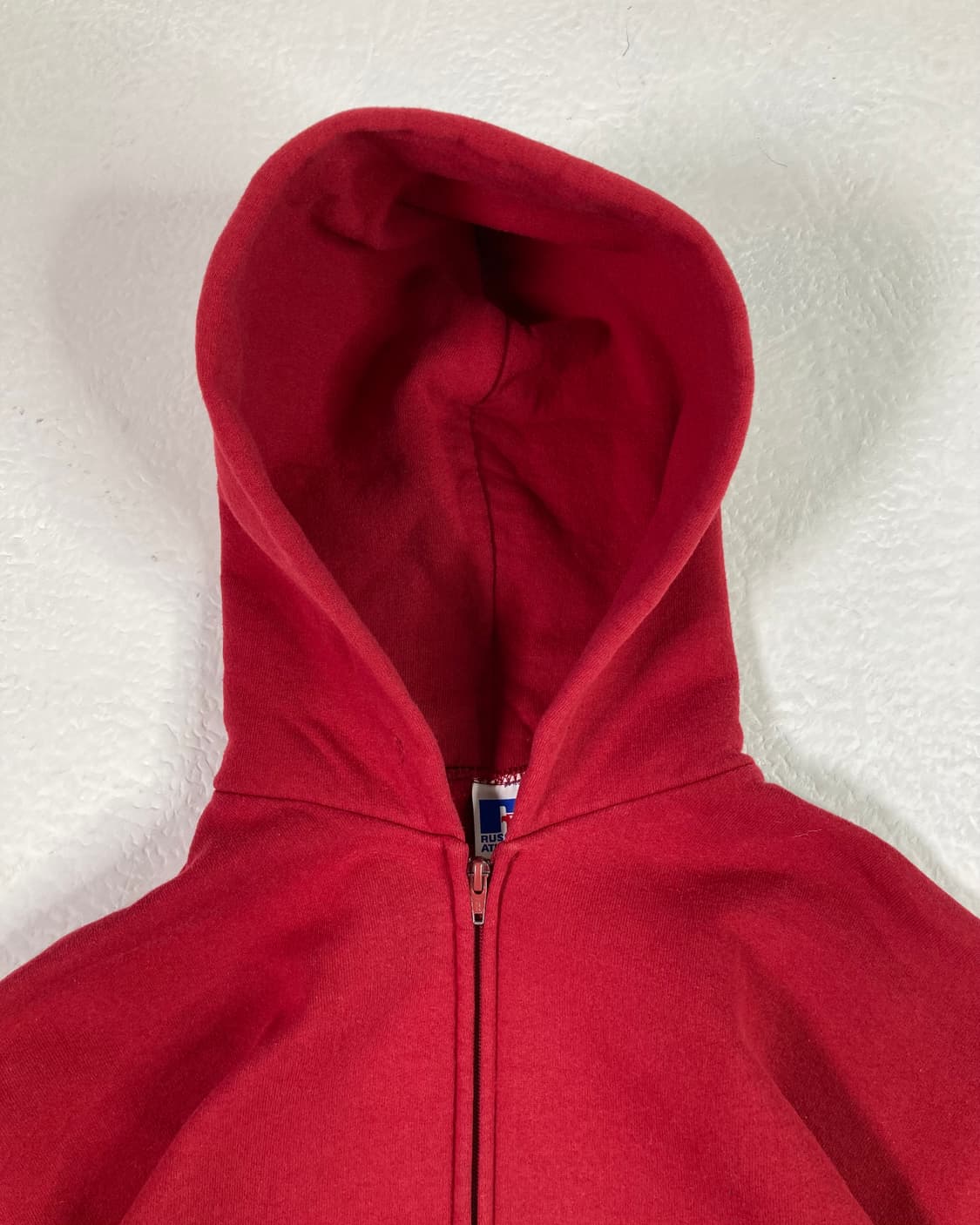 90s Russell Zip Up Hoodie (red) 상품이미지6