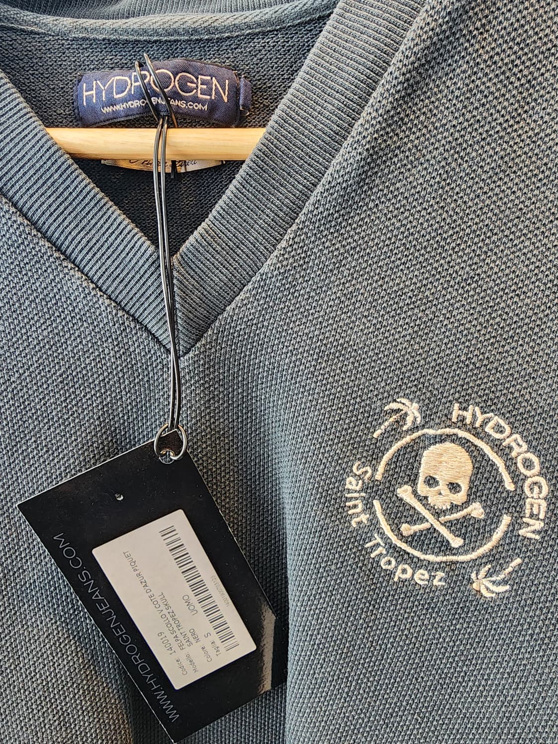 Hydrogen Itary. V넥 맨투맨(새상품) 상품이미지2