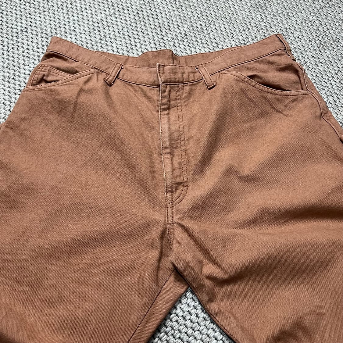 언유즈드 덕 페인트 팬츠 브라운 3 상품이미지5