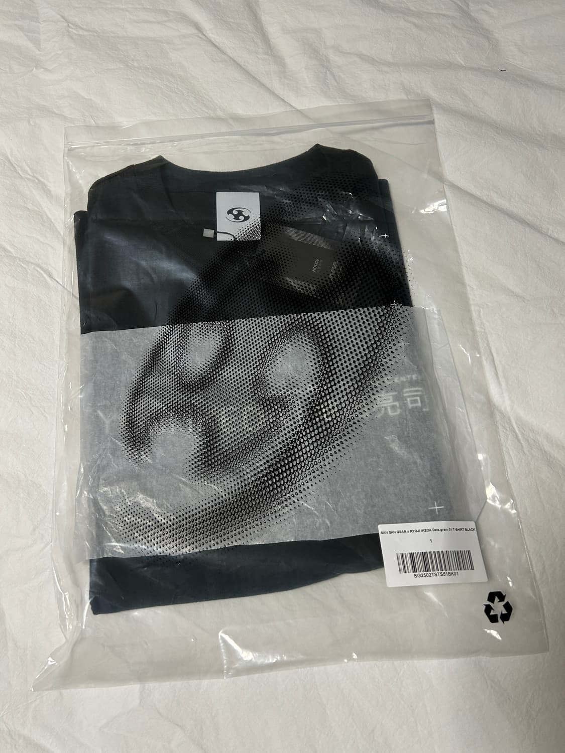 산산기어 x 이케다 료지 티셔츠 상품이미지4