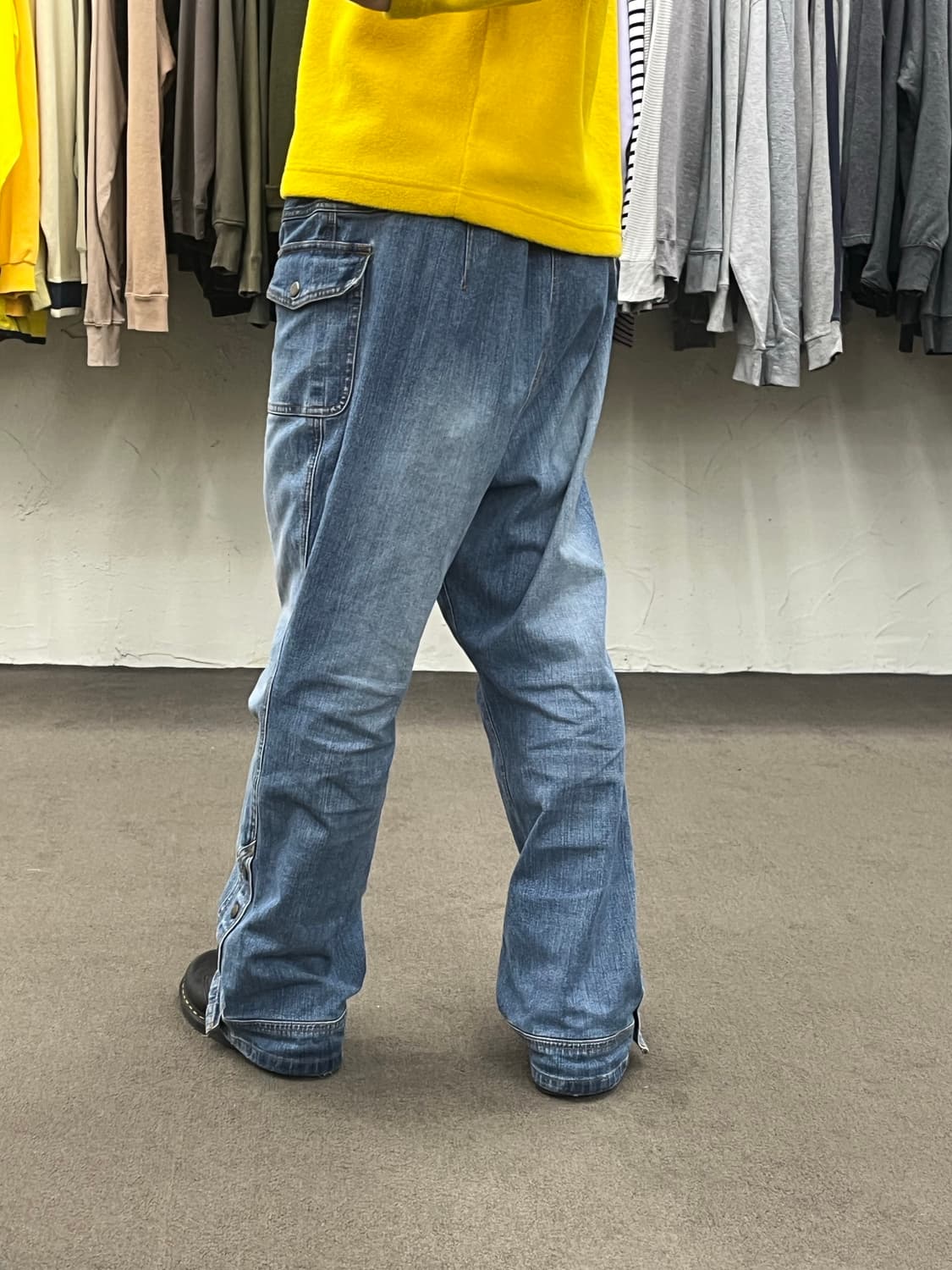 livre claire 세미 부츠컷 데님 팬츠 상품이미지9