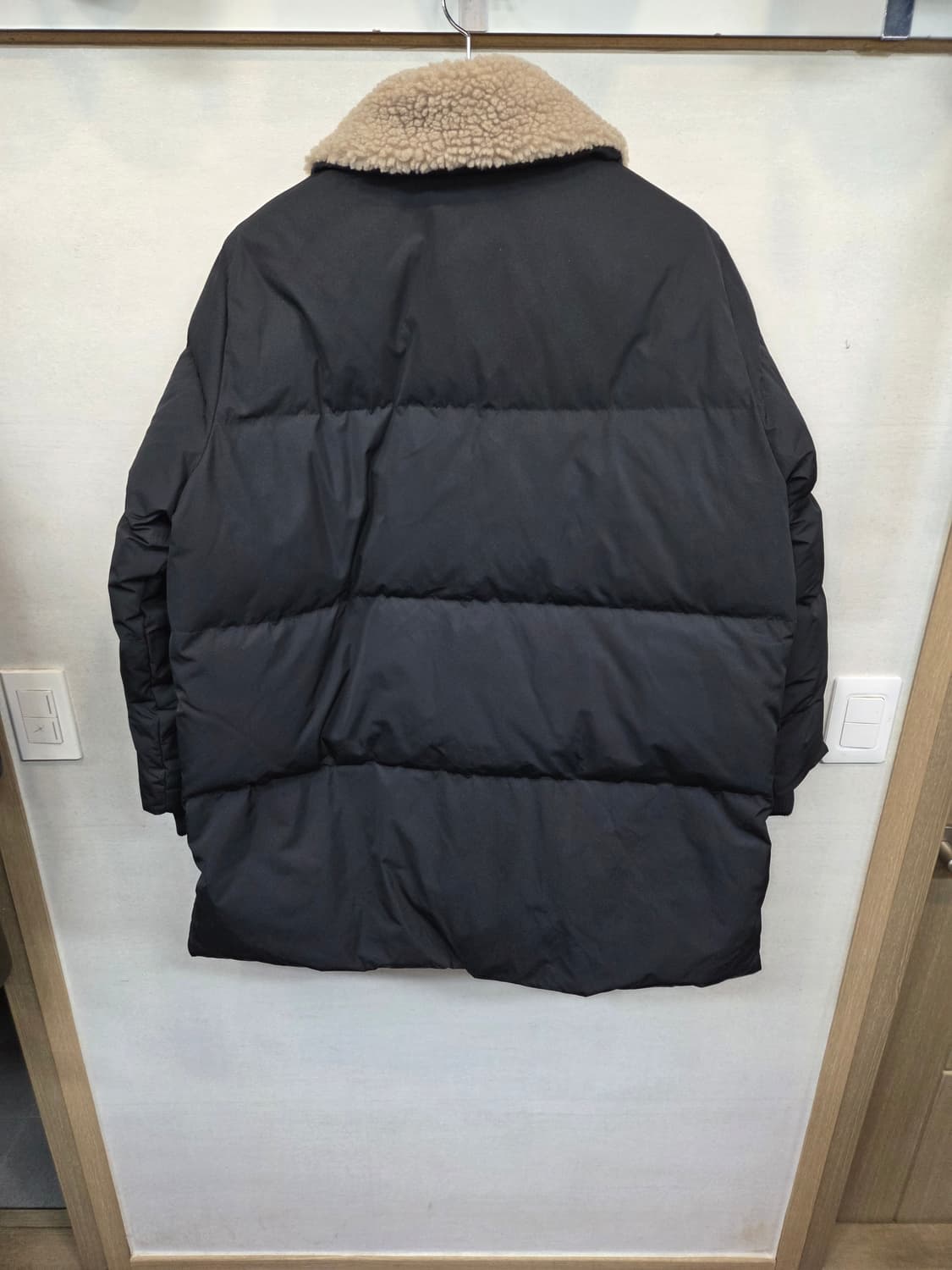 스튜디오 톰보이 퍼 카라 덕다운 패딩 프리  상품이미지2