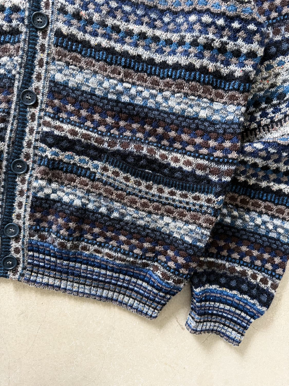 Missoni Mohair Wool Pattern Cardigan 상품이미지5