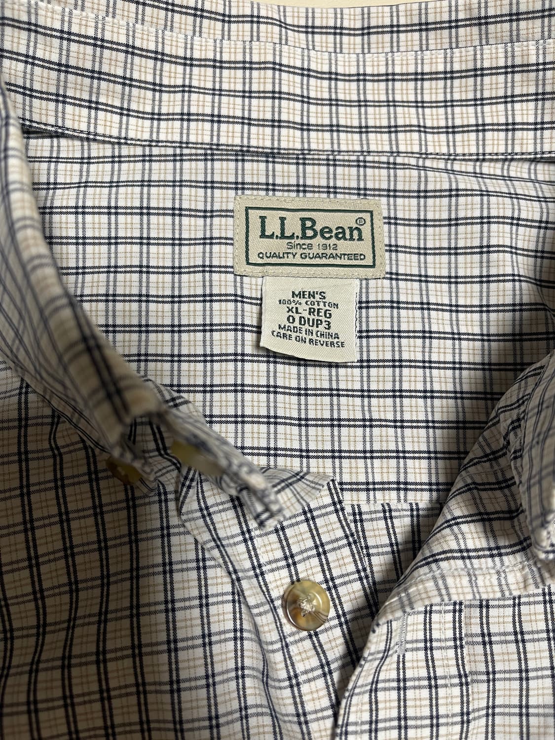 L.L.Bean 남성 체크 셔츠 XL 상품이미지2