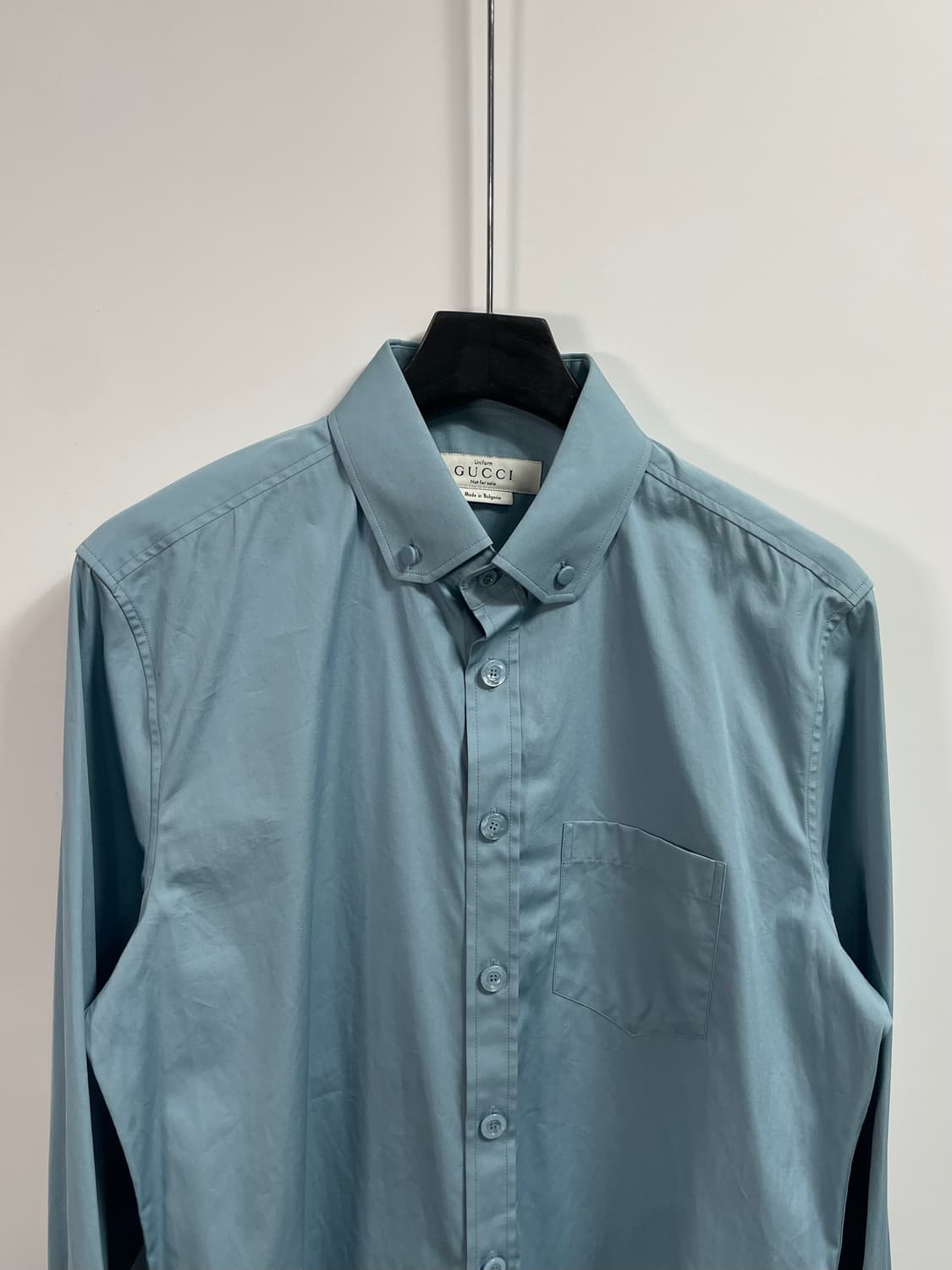 (새상품) 구찌 유니폼 스카이블루 셔츠 (on.464)  - Price  상품이미지2