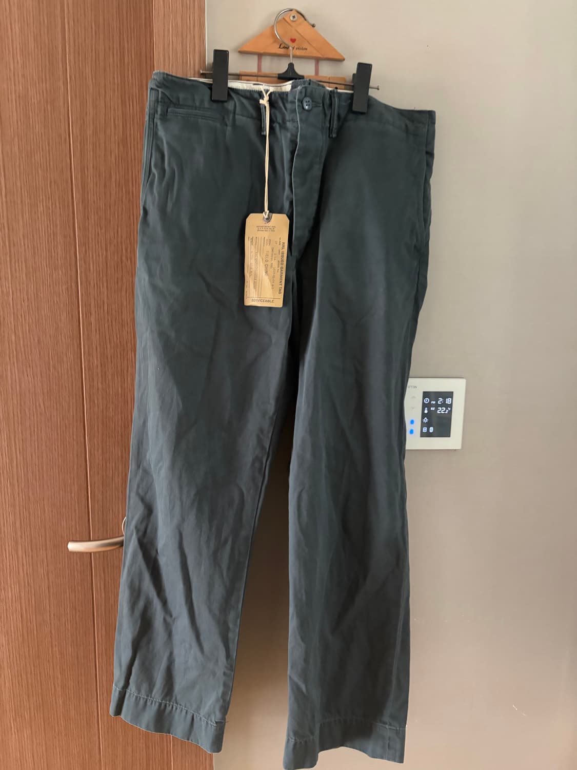 더블알엘(RRL)딥그린치노팬츠  상품이미지1