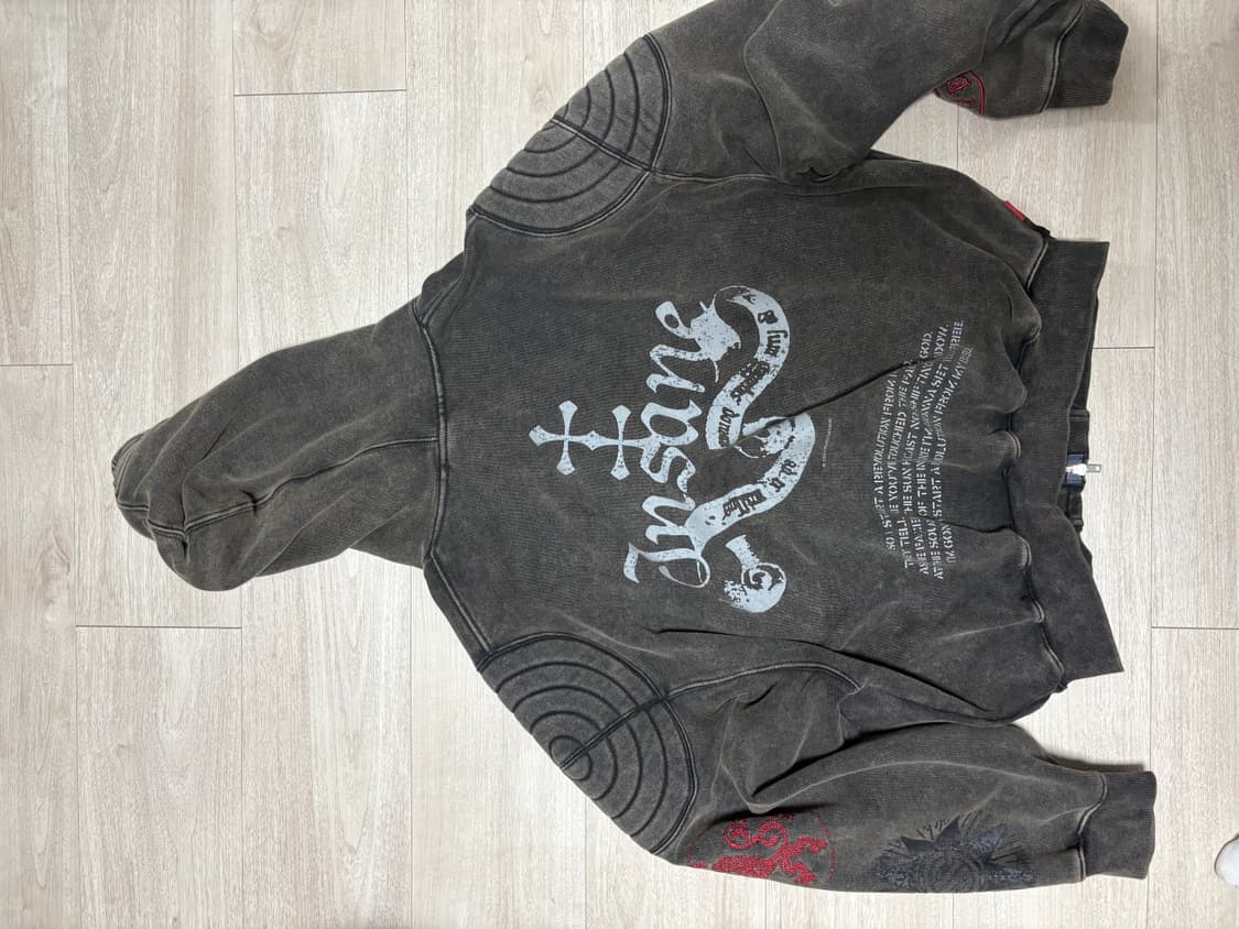 인세인개러지 패디드 후드 초판 상품이미지2