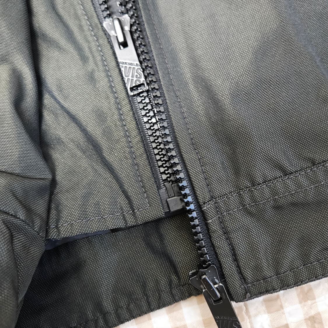 에비수 이중잠금 간절기 집업자켓 남자100 상품이미지6