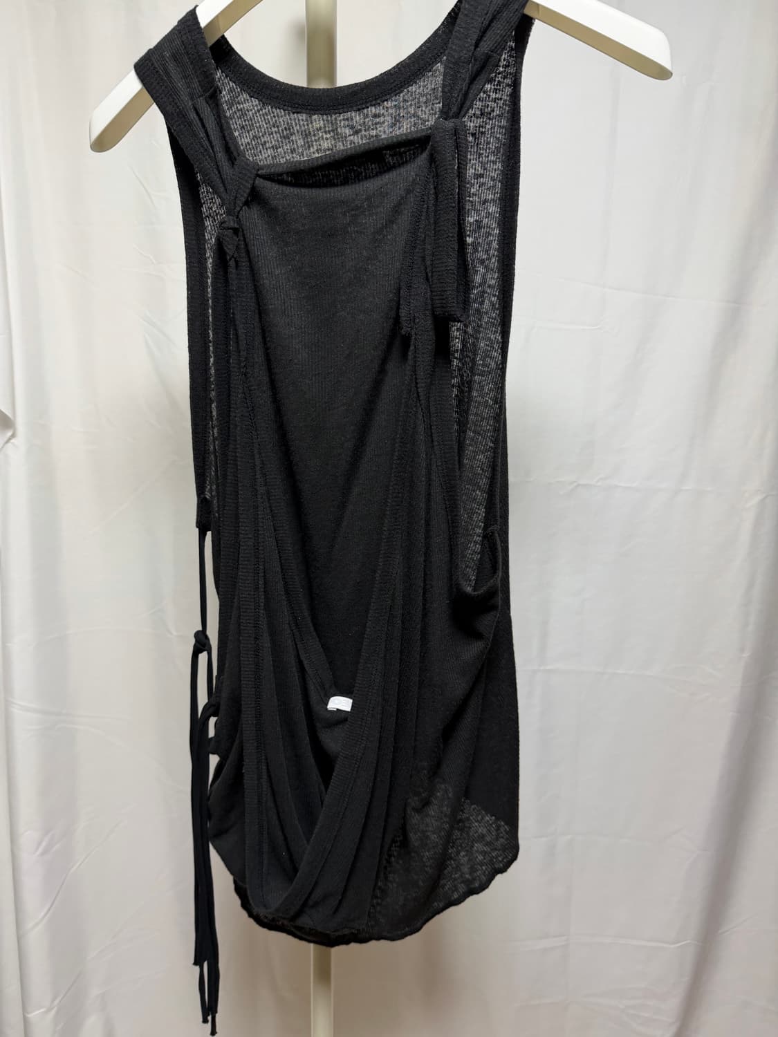 혜인서 후드 슬리브리스 / 검정색 상품이미지2