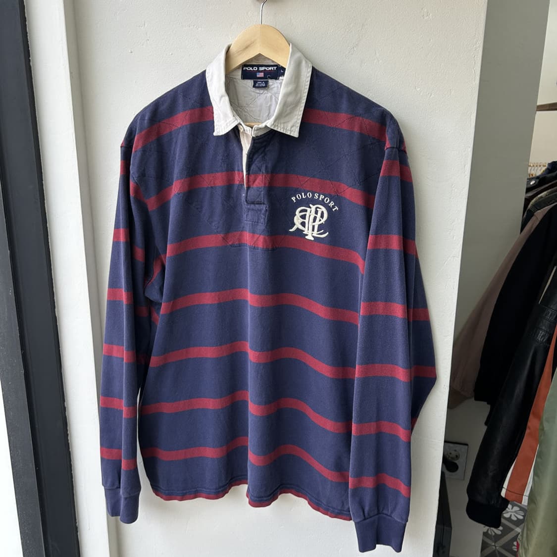 16503 - 폴로 랄프로렌 스트라이프 럭비티 상품이미지2