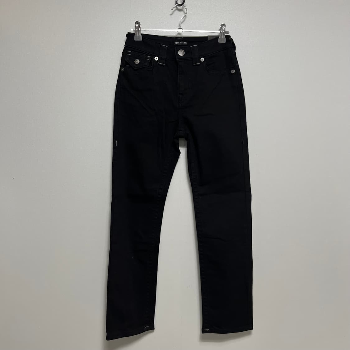 트루릴리젼 블랙 팬츠  새상품 26 상품이미지1