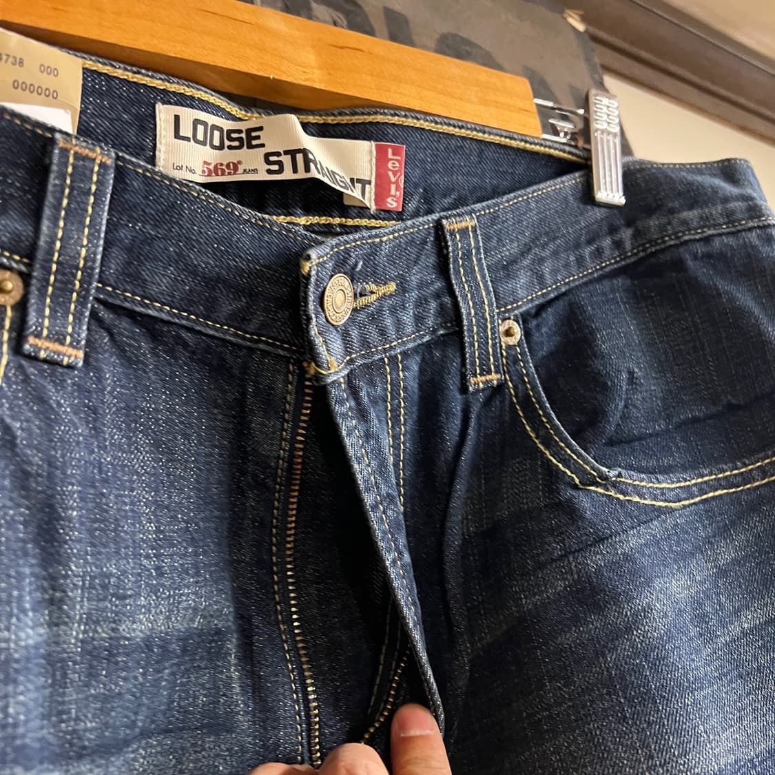 00's 리바이스 569 33x32 Size (34인치) 데드스탁 상품이미지4