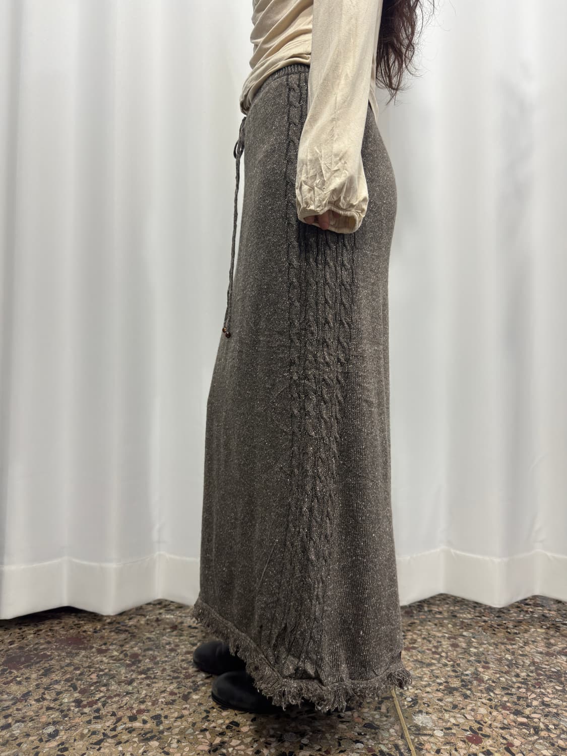 knit long skirt 상품이미지4