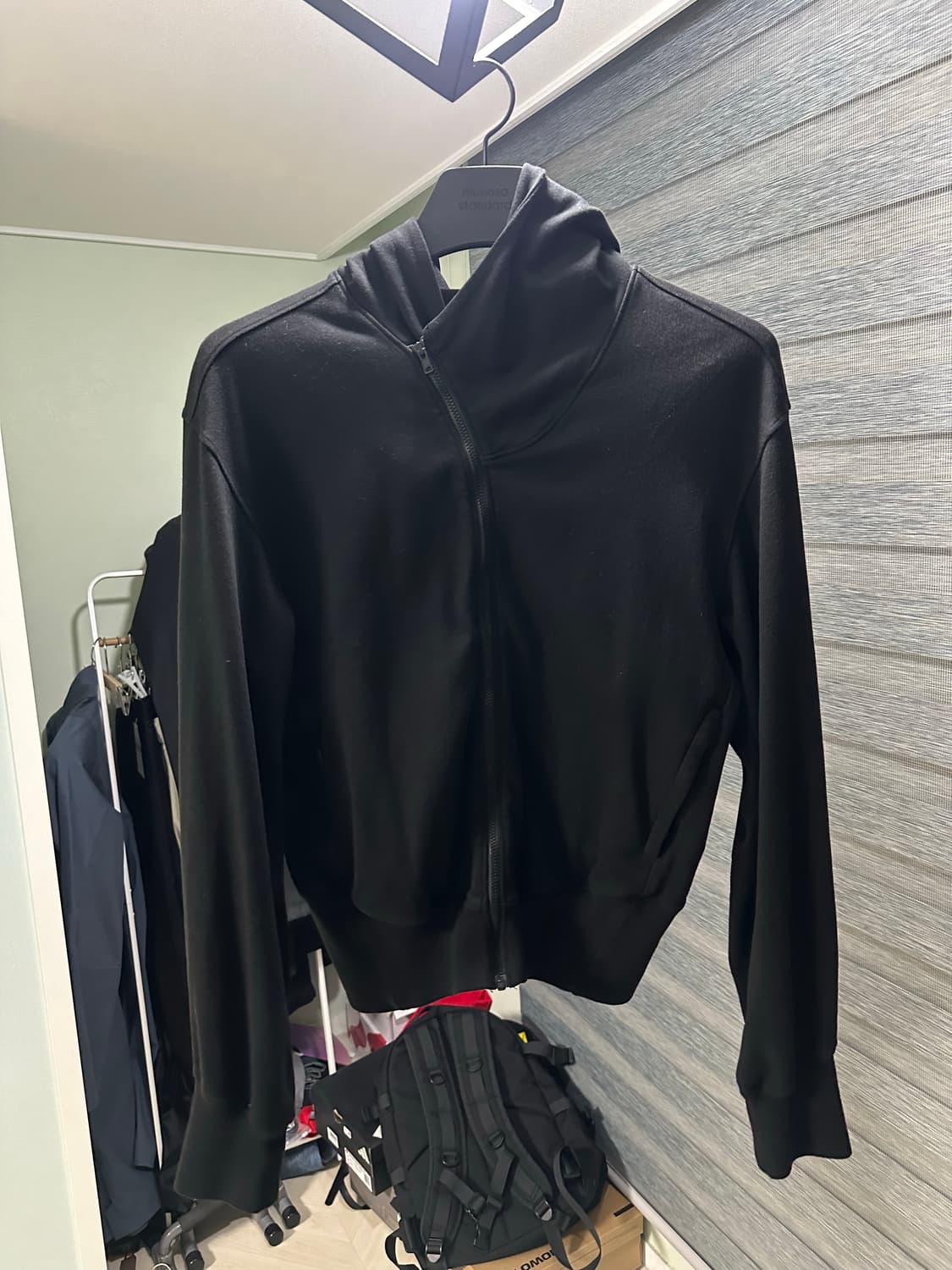 ee 커브드 후드집업 (M) 상품이미지1