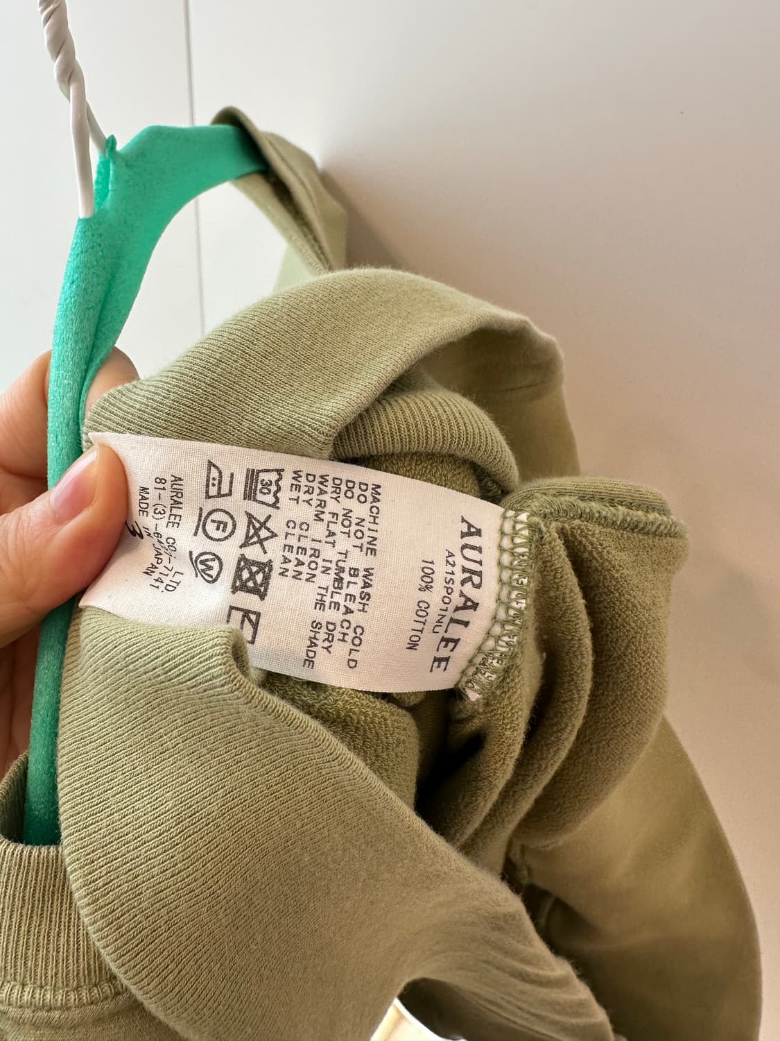 오라리 남성 맨투맨 상품이미지3