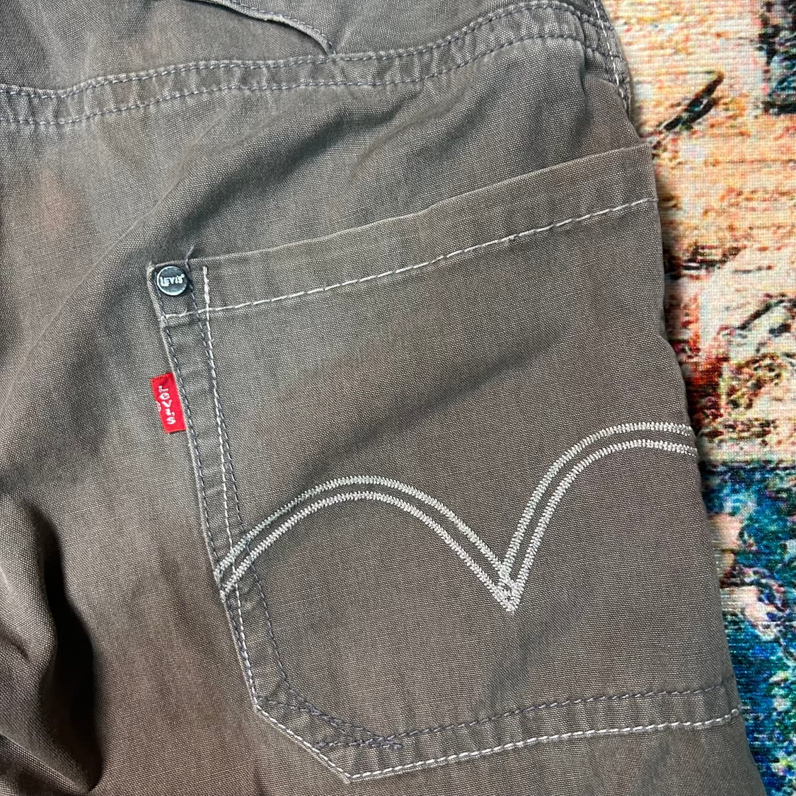 [32X32] 00s 리바이스 신치백 워크팬츠 상품이미지7