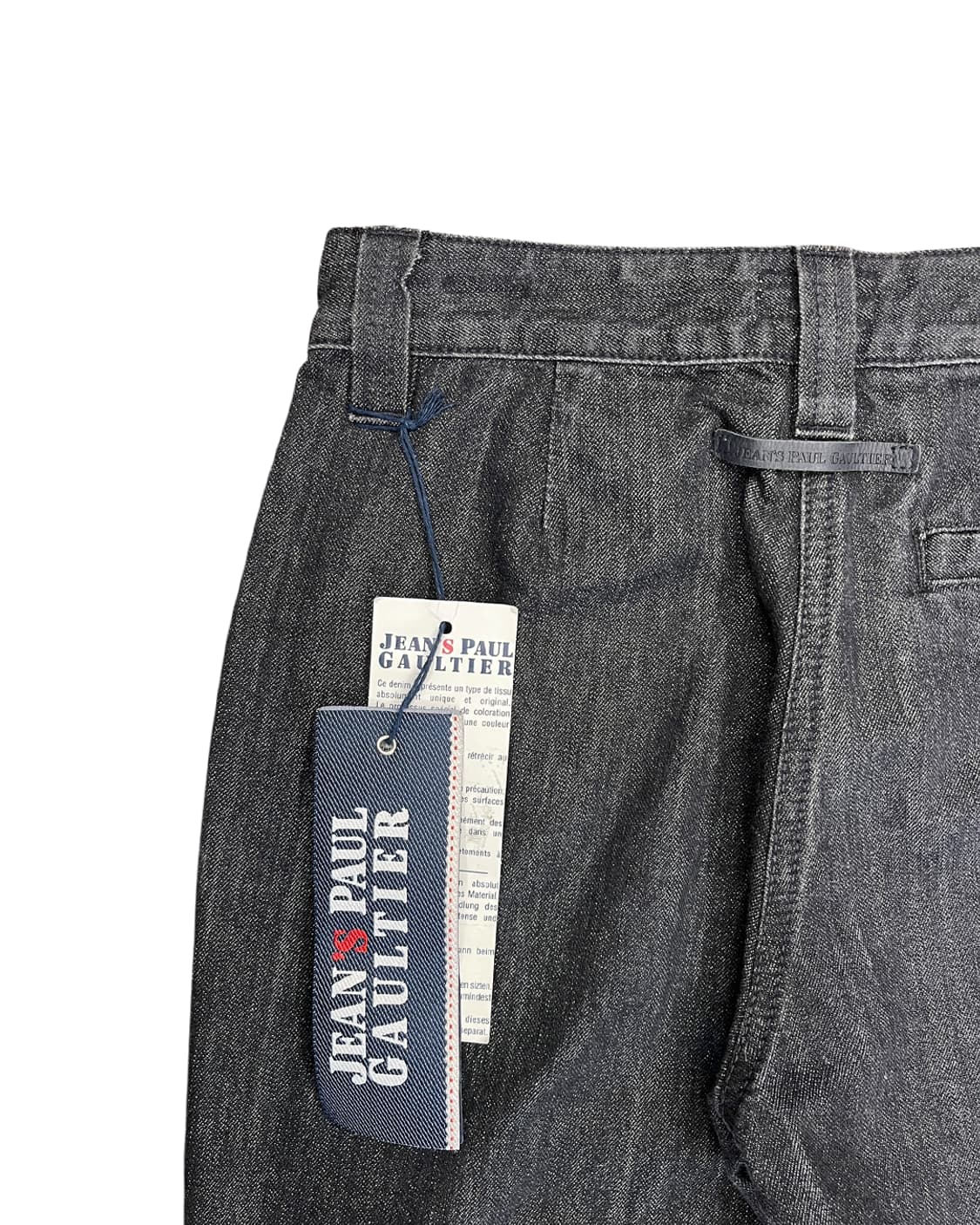 장 폴 고티에 글리터 펄 블랙 데님팬츠 상품이미지8