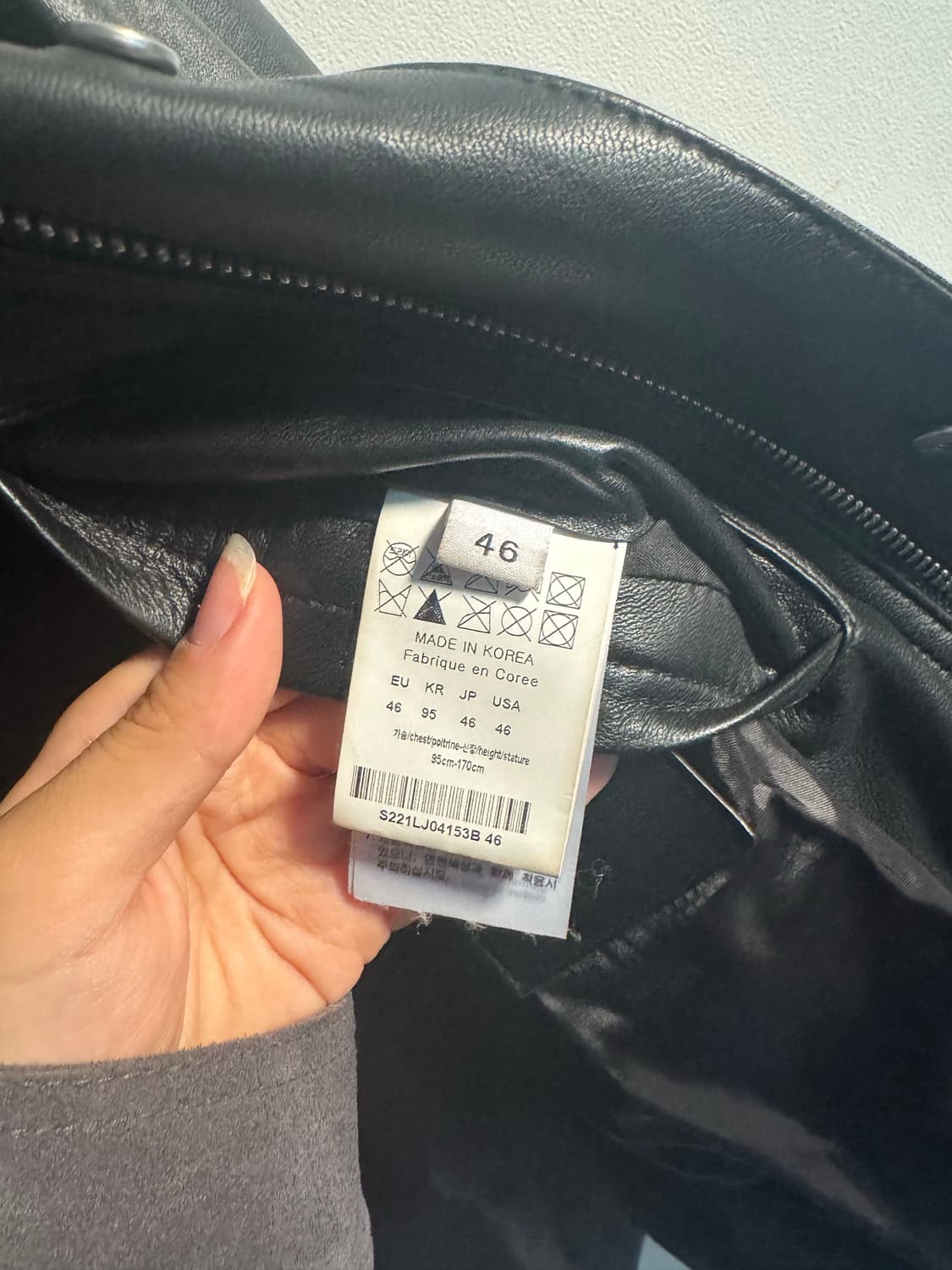 솔리드옴므 레더 쉘파카(양가죽) 상품이미지9