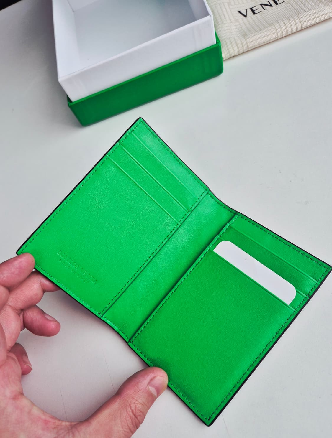 보테가 베네타 투톤 카드지갑(새상품급) 상품이미지2