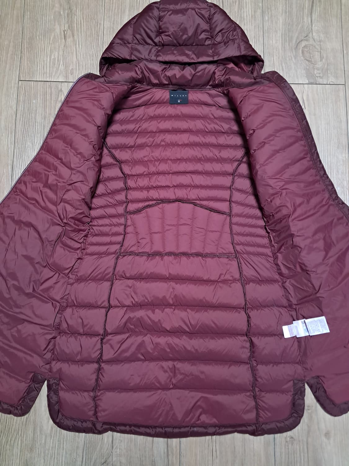 밀레 여성 경량 롱패딩 90 상품이미지8