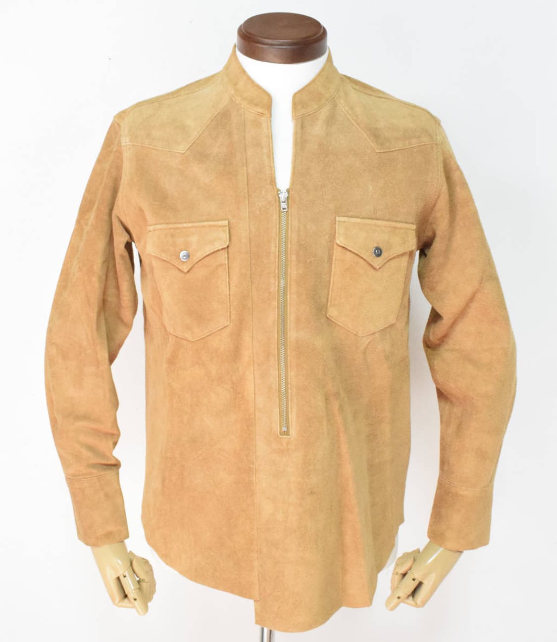 [3] unused suede pullover western shirts 상품이미지1