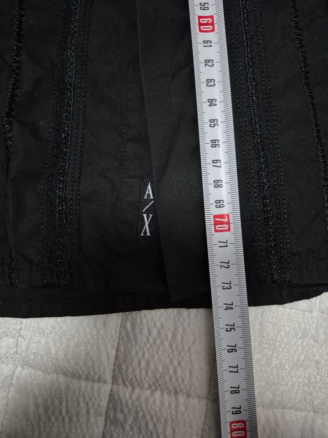 아르마니 익스체인지 고딕 커프스 셔츠 블랙 남성 95~100사이즈 상품이미지10