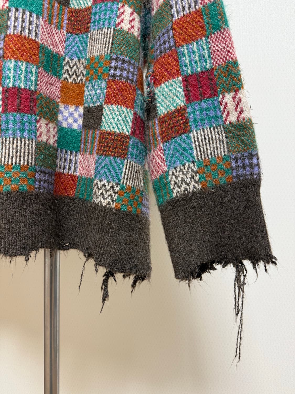 빈티지 체크 스웨터 상품이미지10