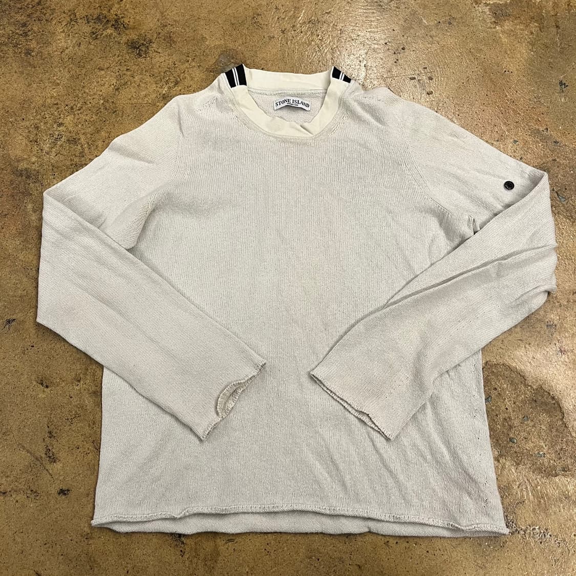 [정품/95] 스톤아일랜드 니트 롱슬리브 b18 상품이미지2