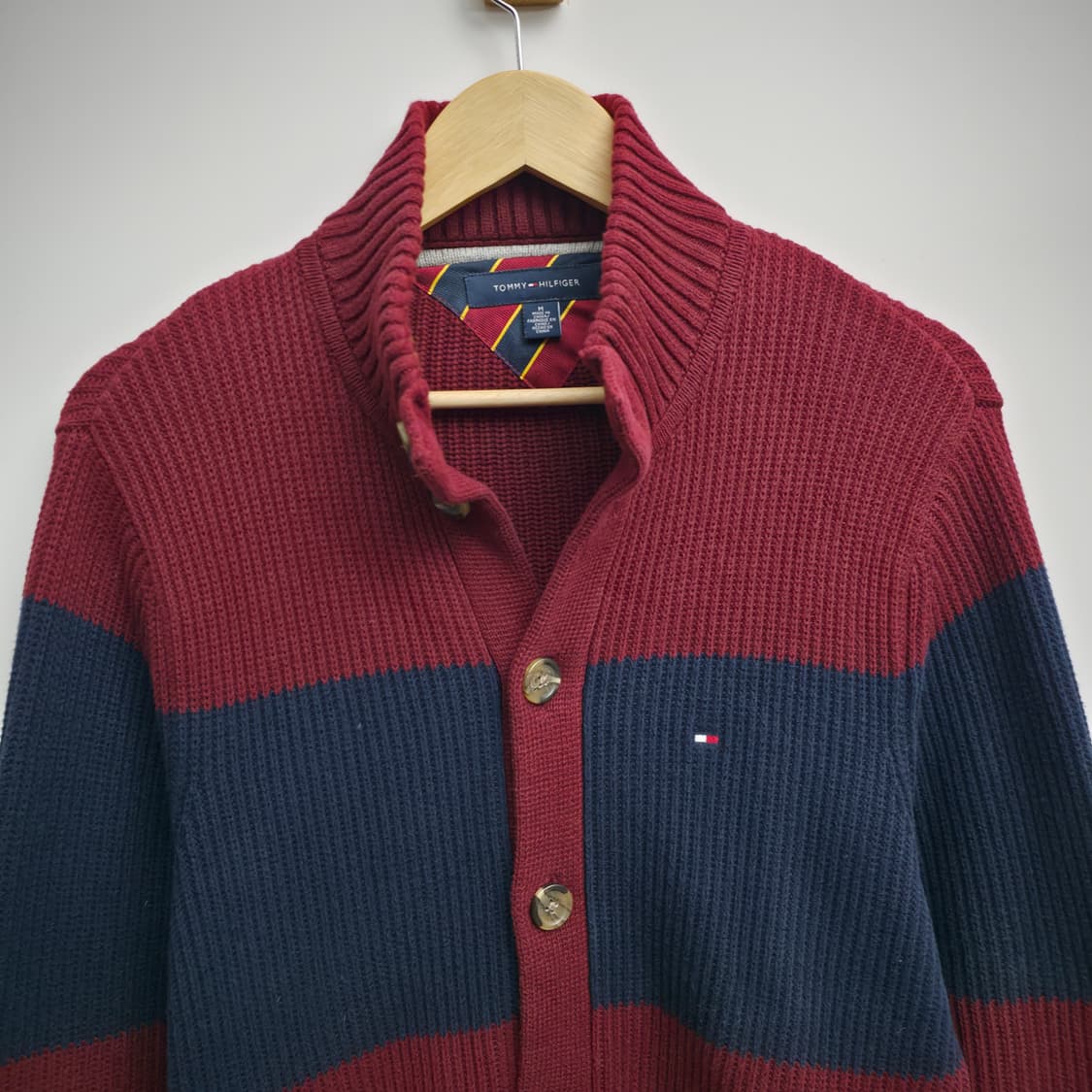 [M] 타미힐피거 스트라이프 니트 가디건 상품이미지2