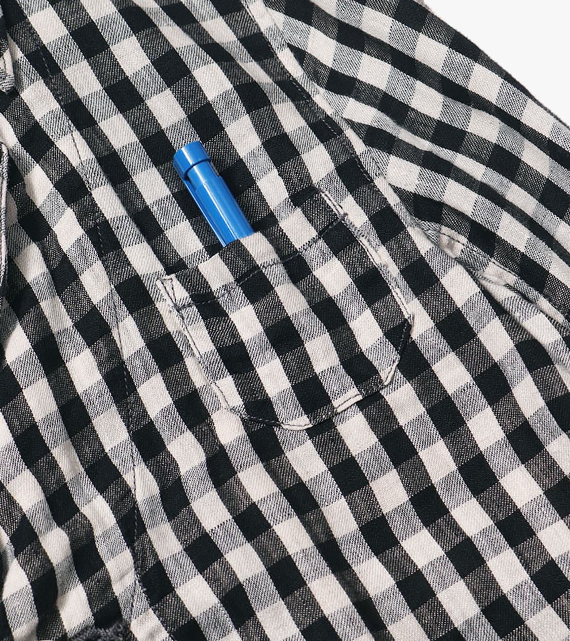KAPITAL - LINEN CHECK JACKET 상품이미지6