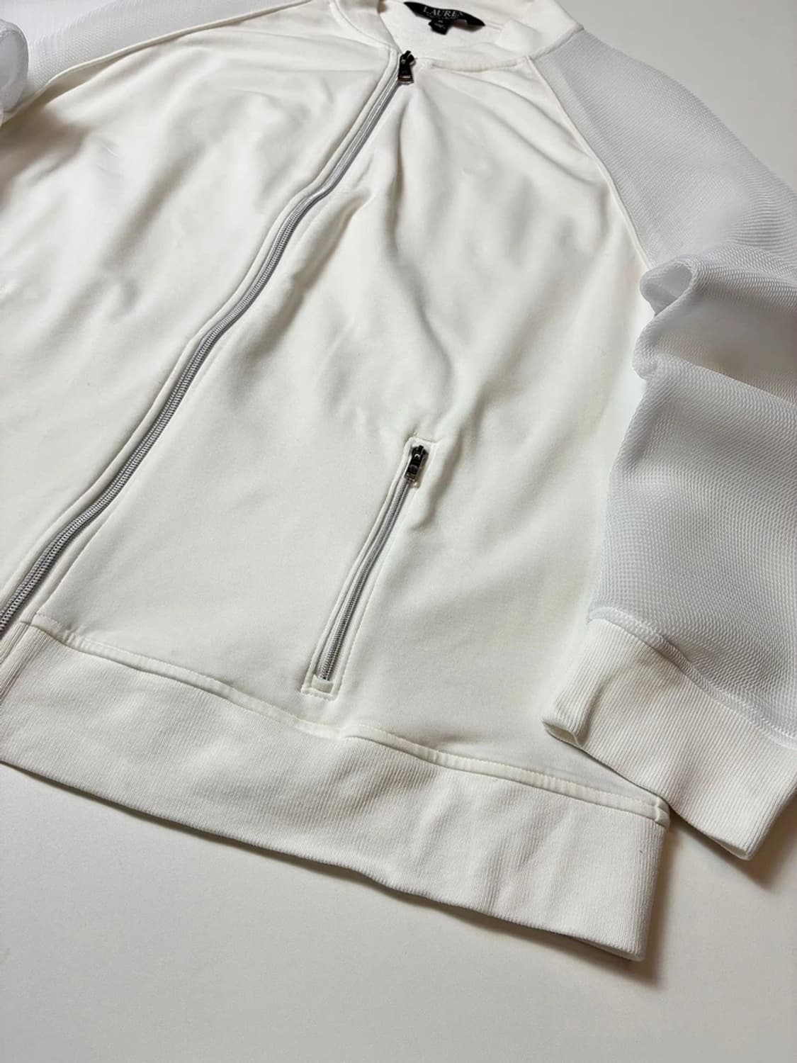 로렌 랄프로렌 우먼스 메쉬 슬리브 봄버 자켓 PN8111 상품이미지3