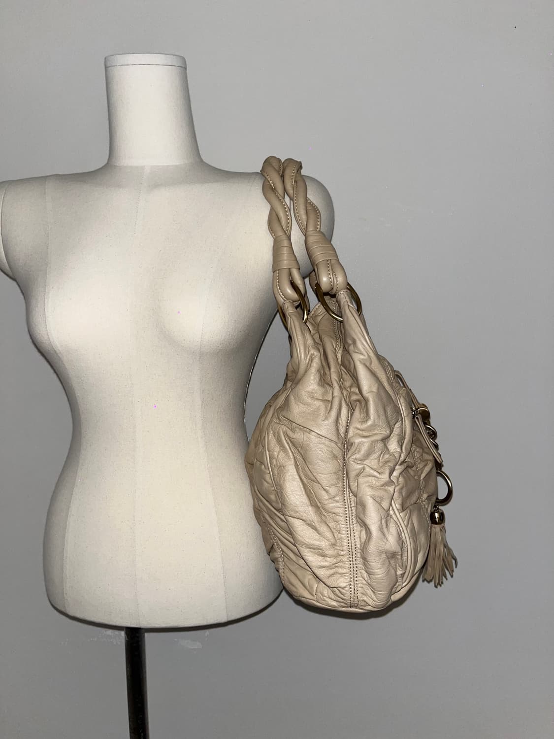🎉SALE🎉 GEIGER Beige shoulder bag 상품이미지4