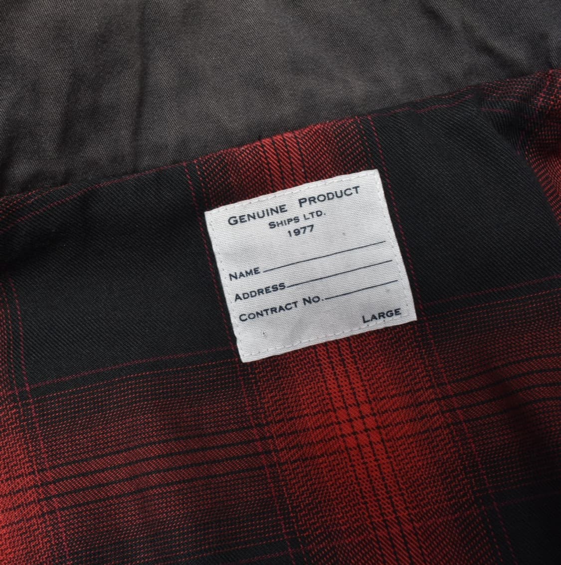 쉽스 아메카지 코튼 워크자켓 L N0787 상품이미지7