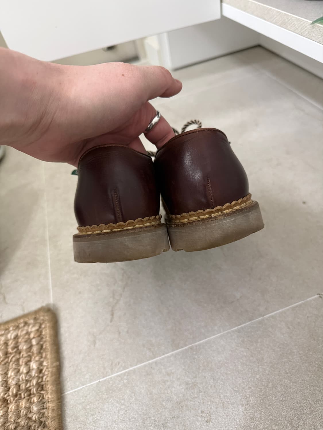 파라부트 미카엘 eu 41.5 엔지니어드 가먼츠 콜라보 위스키 색상 팝니 상품이미지4