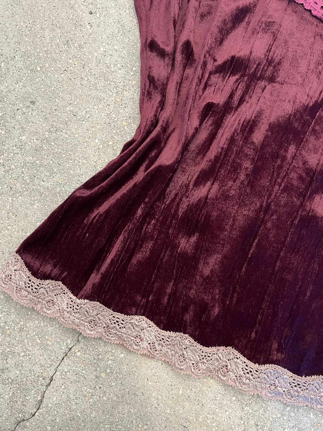 Vintage Purple lace top 상품이미지3