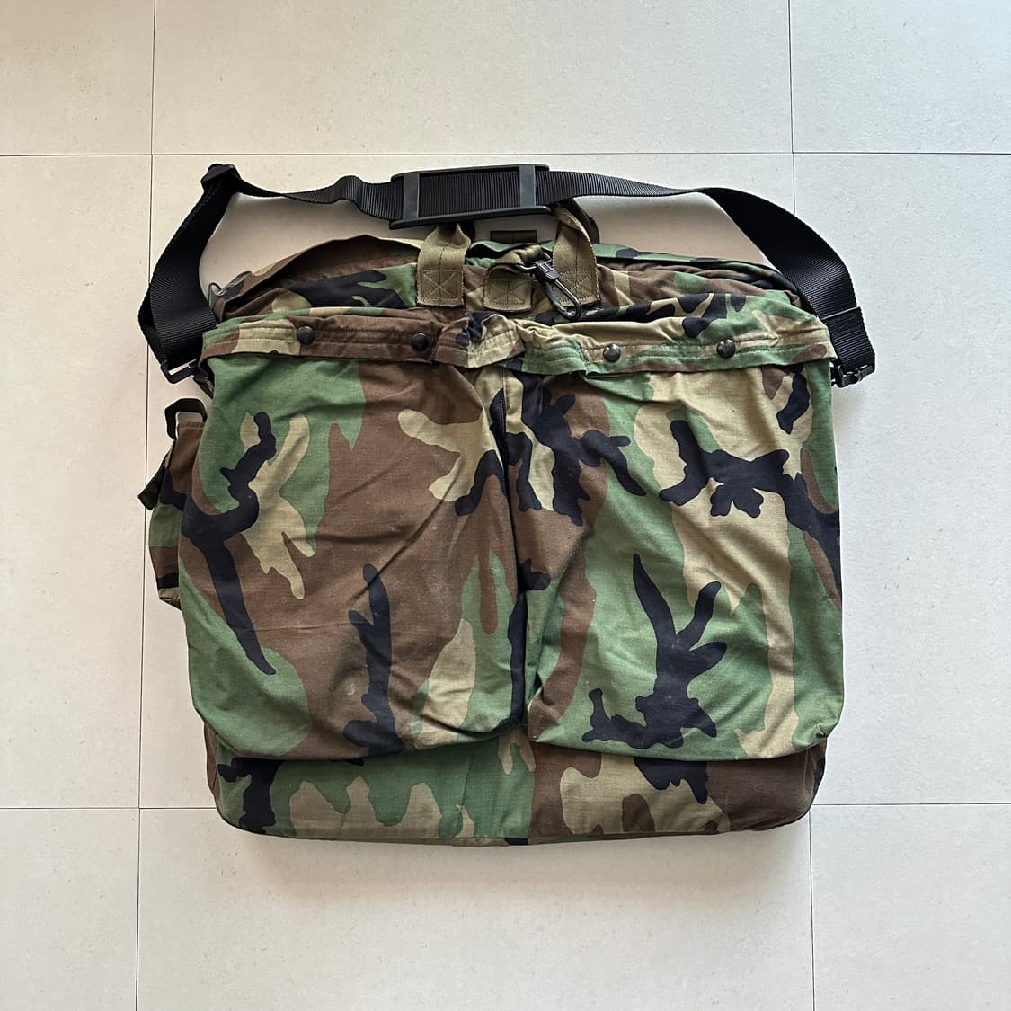 00s 오리지널 미군 HGU-56/P 파일럿 헬멧백 우드랜드 상품이미지1