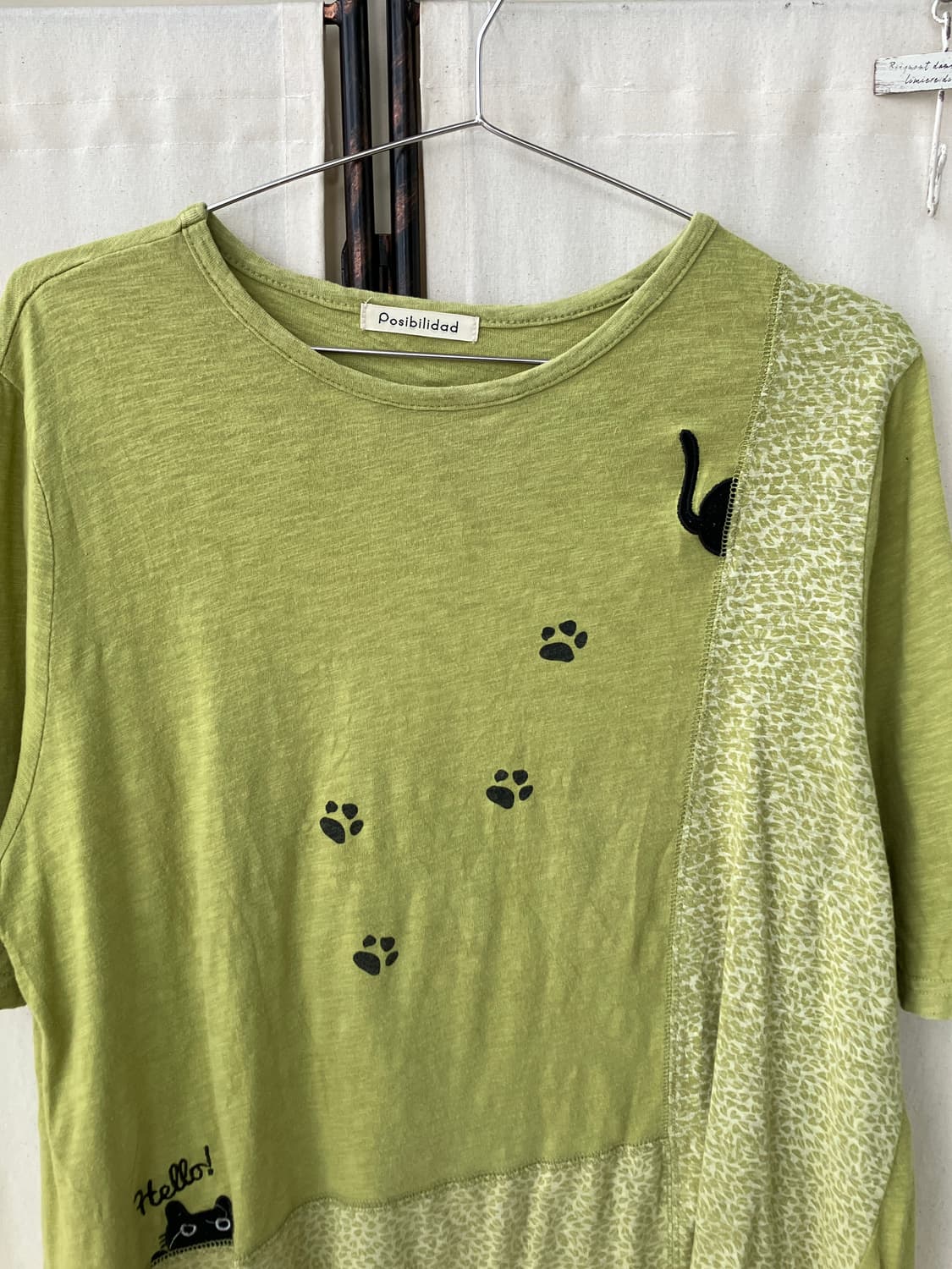 hagumi quirky patchwork half t-shirt 상품이미지7