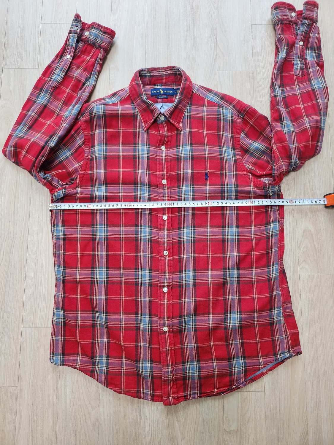 폴로랄프로렌 체크셔츠 (L 상품이미지6