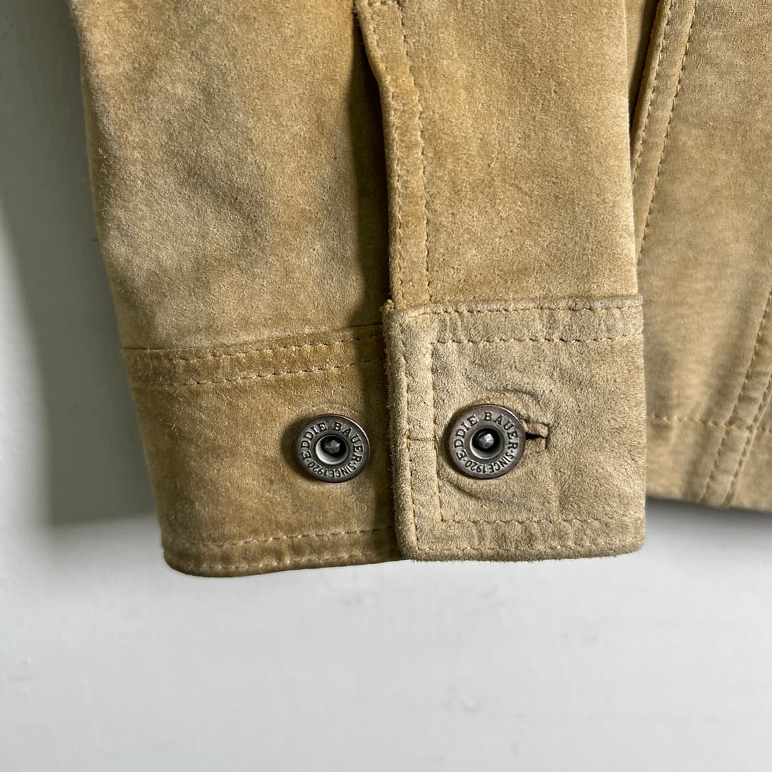 에디바우어 베이지 스웨이드 자켓 L 상품이미지8