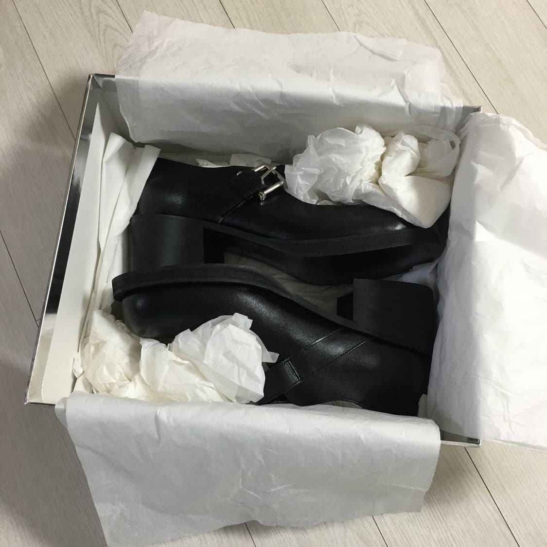 오소이 메리제인 슈즈 245 풀박 새상품 상품이미지5